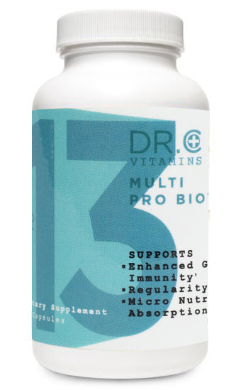 Multi Probiotic Vitamin bottle