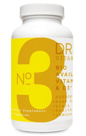 DR. C VITAMINS BioAvailable K2 & D3 Supplements - Bone, Brain & Memory Support