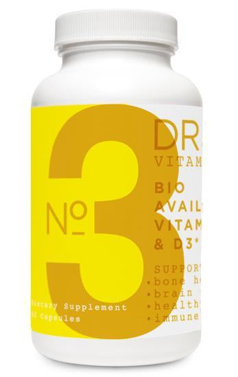 DR. C VITAMINS BioAvailable K2 & D3 Supplements - Bone, Brain & Memory Support