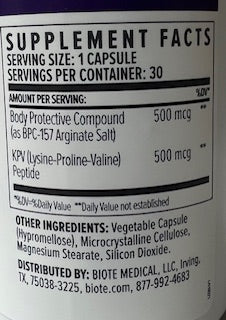 BPC-157 + KPV Supports Healthy Gut and Healing Dr. C Vitamins BPC-157 + KPV Supports Healthy Gut and Healing Dr. C Vitamins