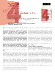 Omega 3 Supplement Information