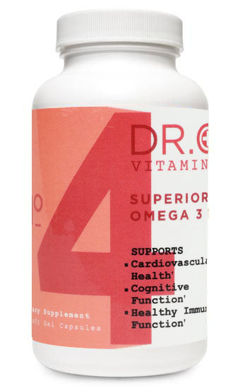 Omega 3 Supplement Bottle