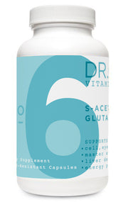 S-Acetyl Gluthathione Vitamin bottle